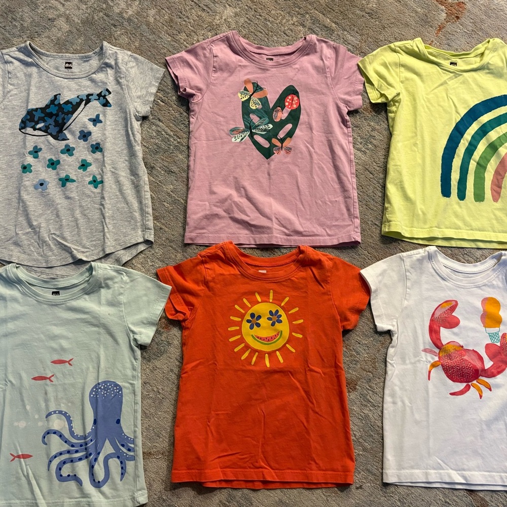 Tea Collection Graphic T-Shirts 4T